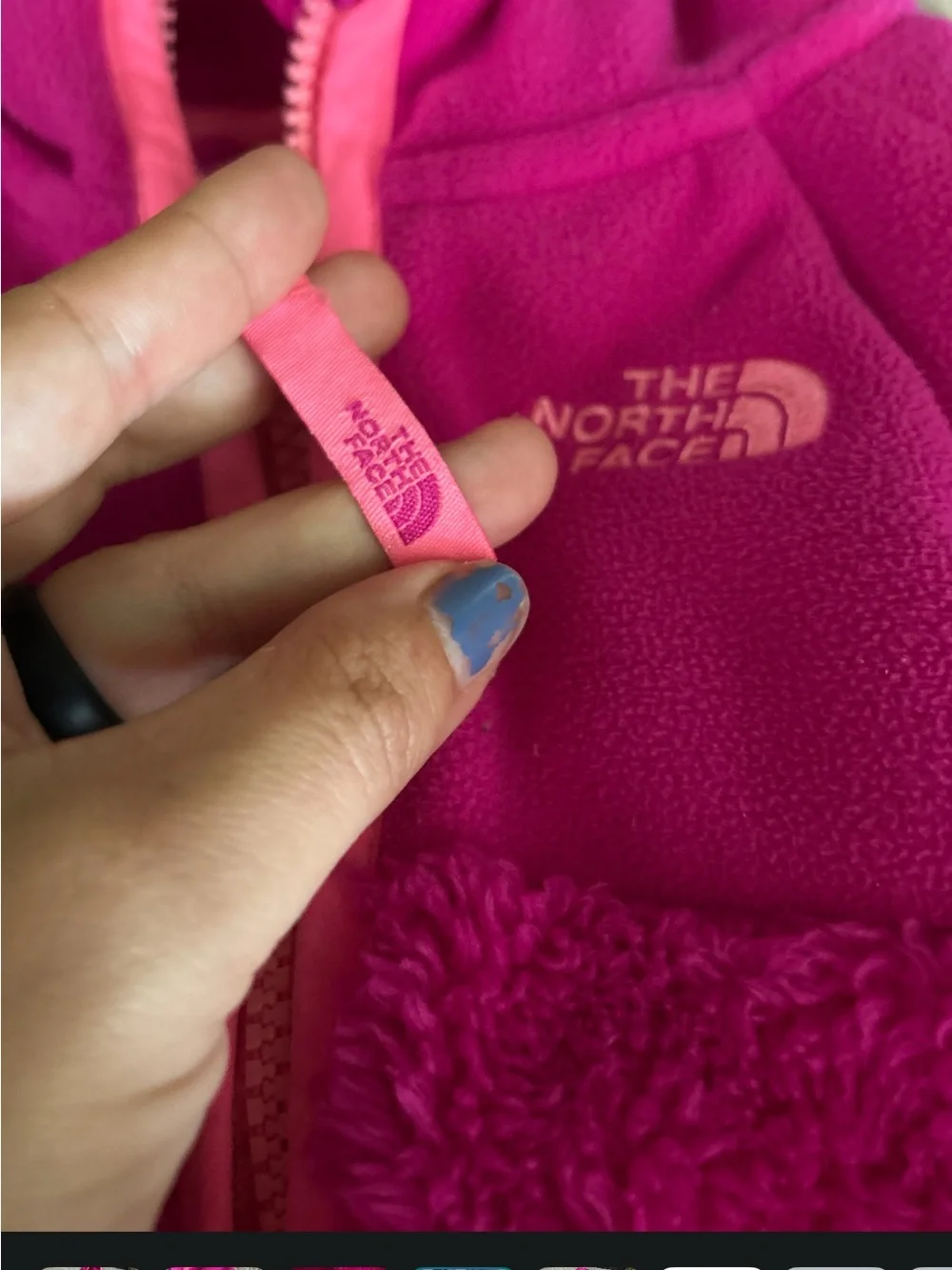 The North Face Kids Fleece One-Piece Romper - Bright Pink